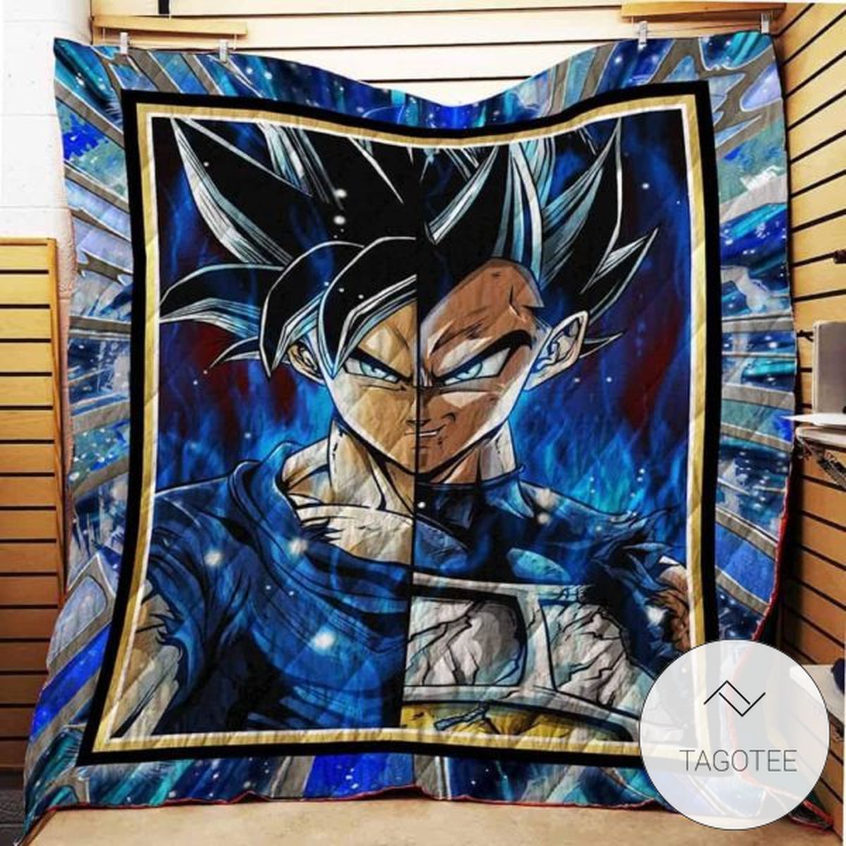 Goku Vegeta Ultra Quilt Blanket