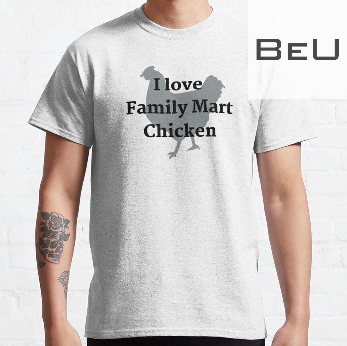 I Love Family Mart Chicken T-shirt