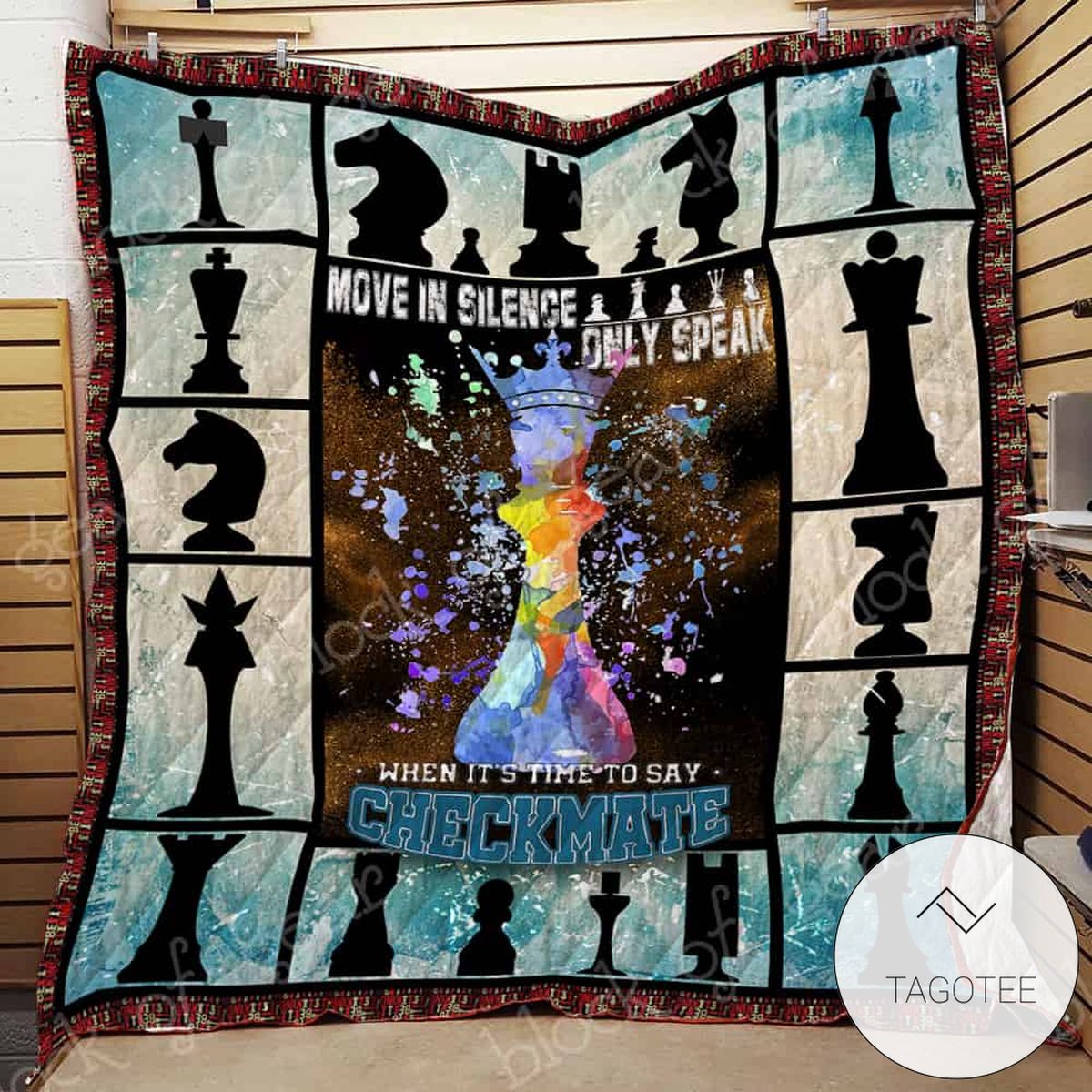 Life Is Better When You Playing Chess Quilt Blanket