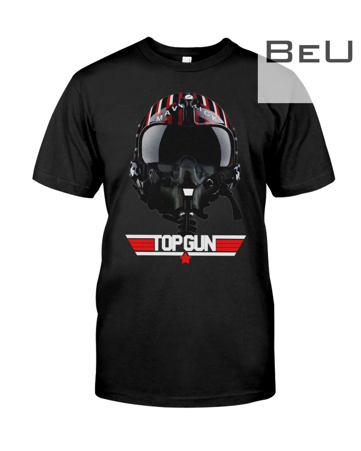 Maverick Helmet Top Gun Shirt