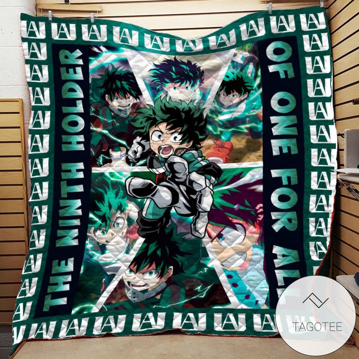 My Hero Academia Deku For Fans Anime Quilt Blanket
