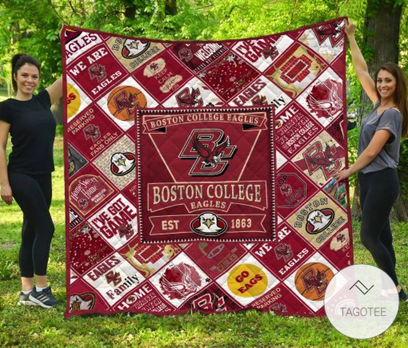 Ncaa Boston College Eagles Quilt Blanket