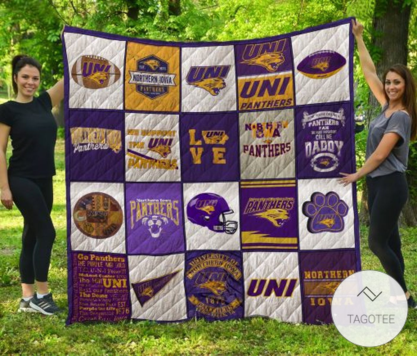Ncaa Northern Iowa Panthers Quilt Blanket
