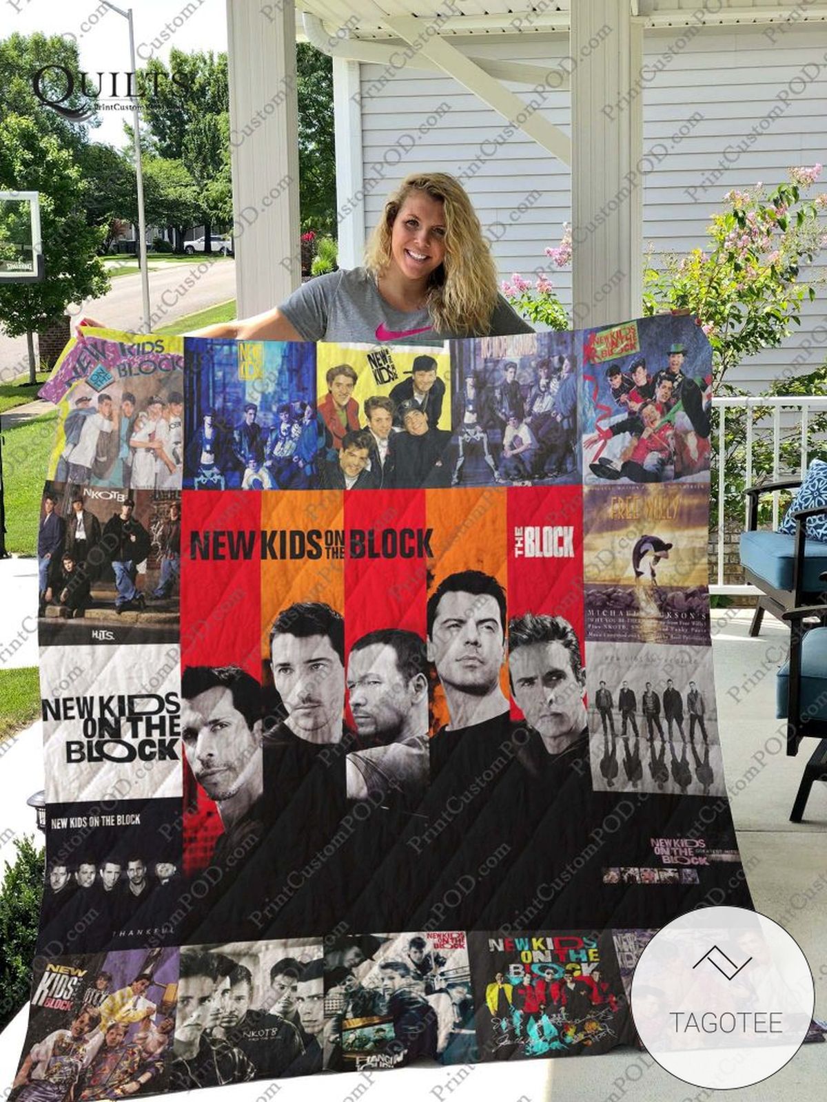 New Kids On The Block For Fans Quilt Blanket