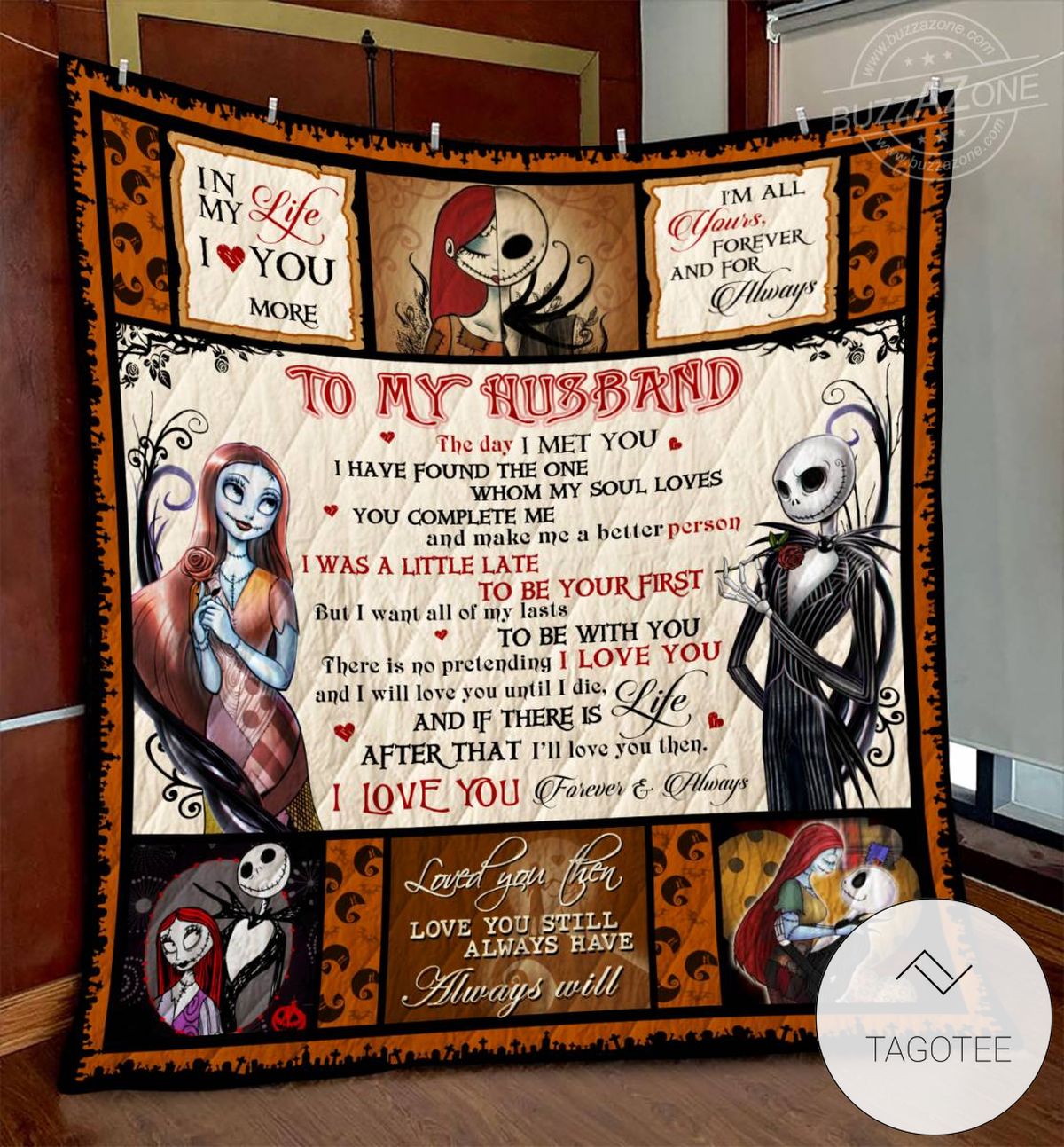 Nightmare Husband All Of My Lasts Quilt Blanket