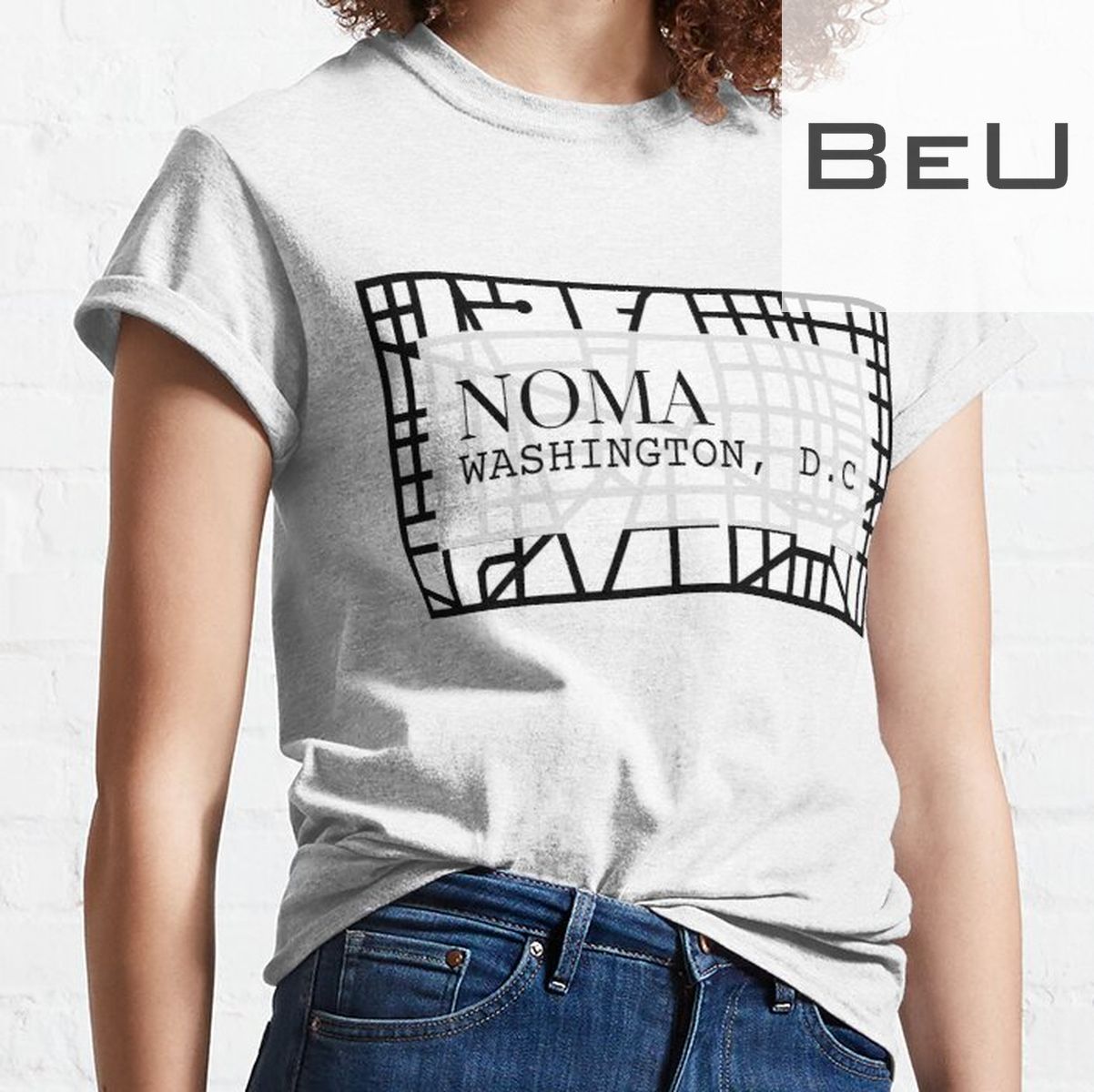 Noma Washington Dc Over Map T-shirt
