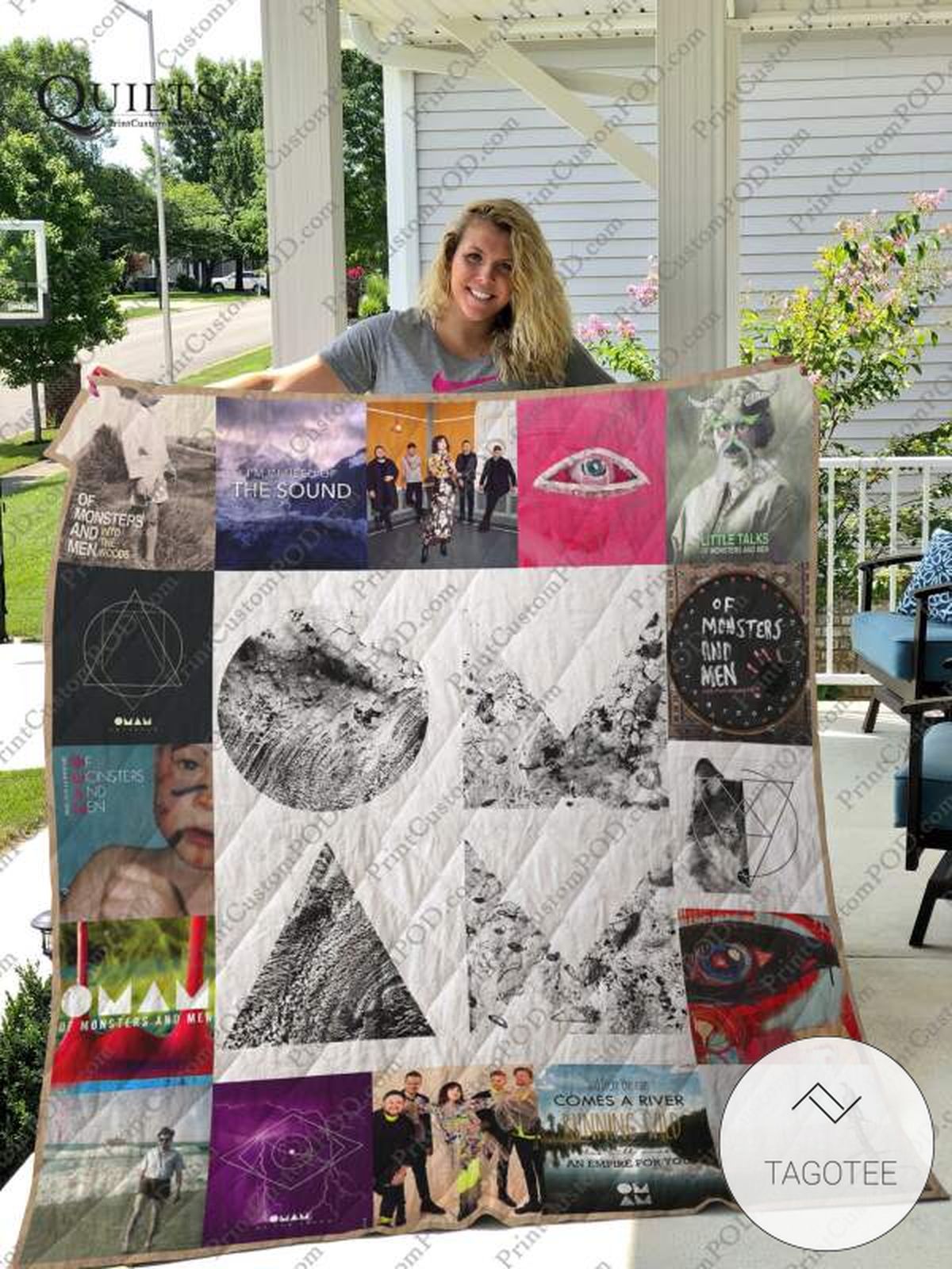 Of Monsters And Men Albums Quilt Blanket