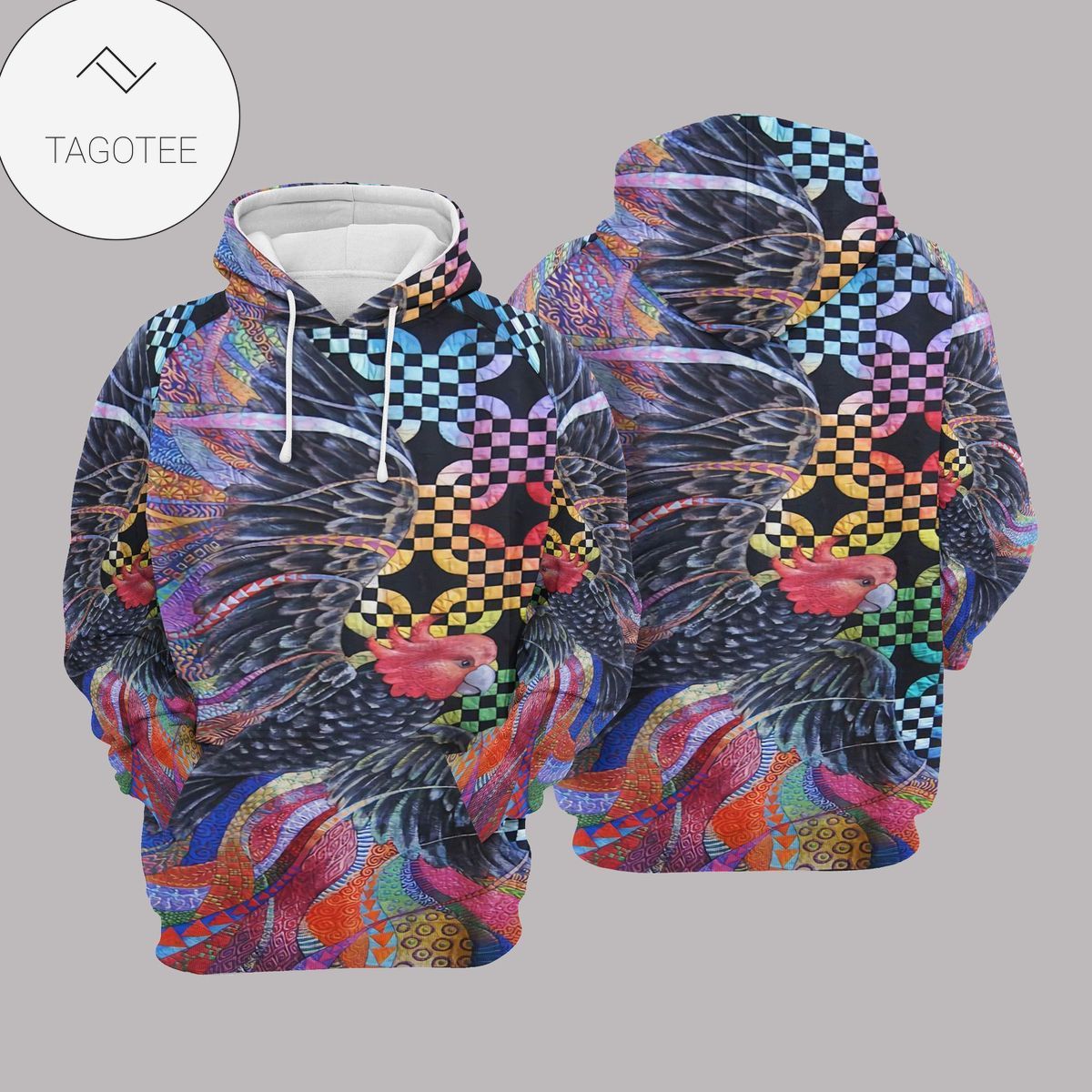 Parrot Colorful Youth Hoodie