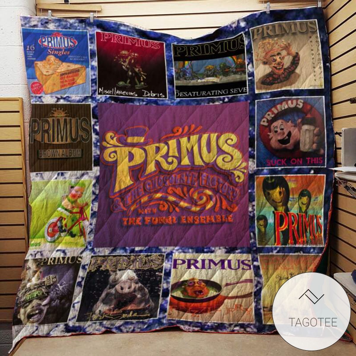 Primus Albums For Fans Quilt Blanket