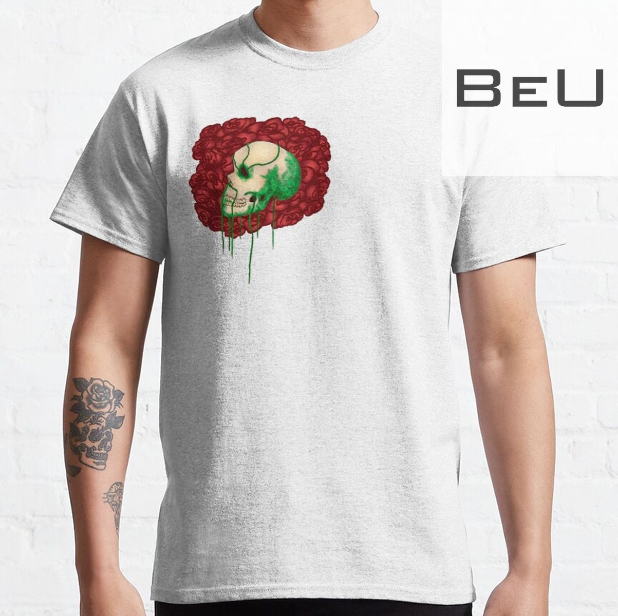 Rose Skull T-shirt