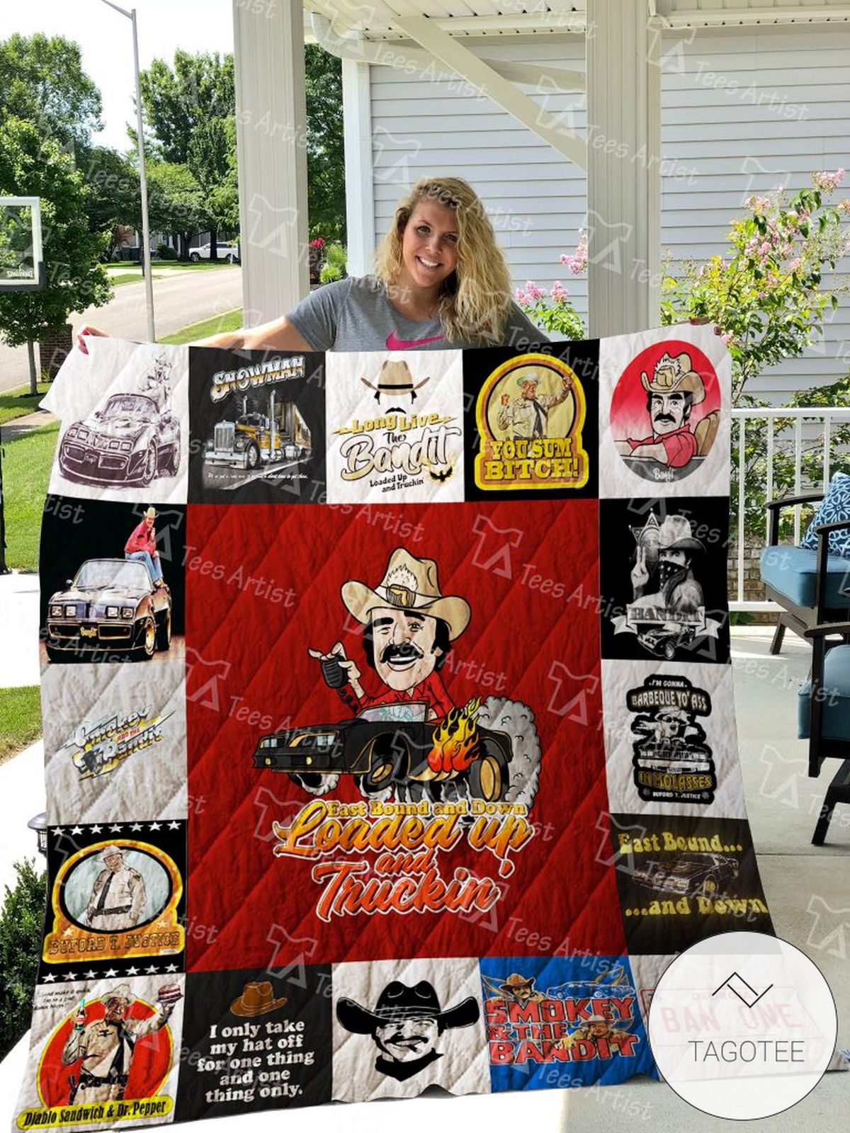 Smokey And The Bandit Quilt Blanket