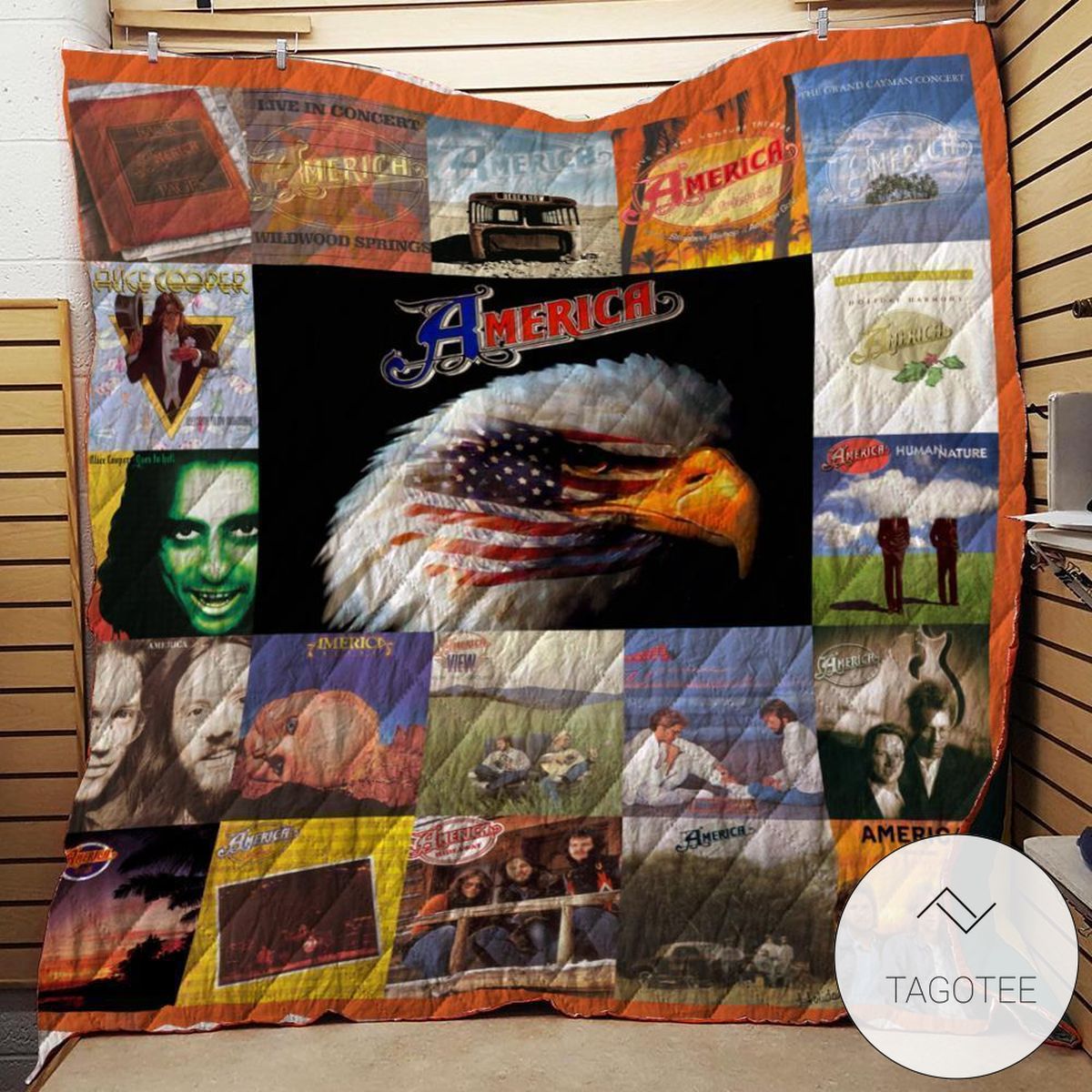The America Albums Quilt Blanket