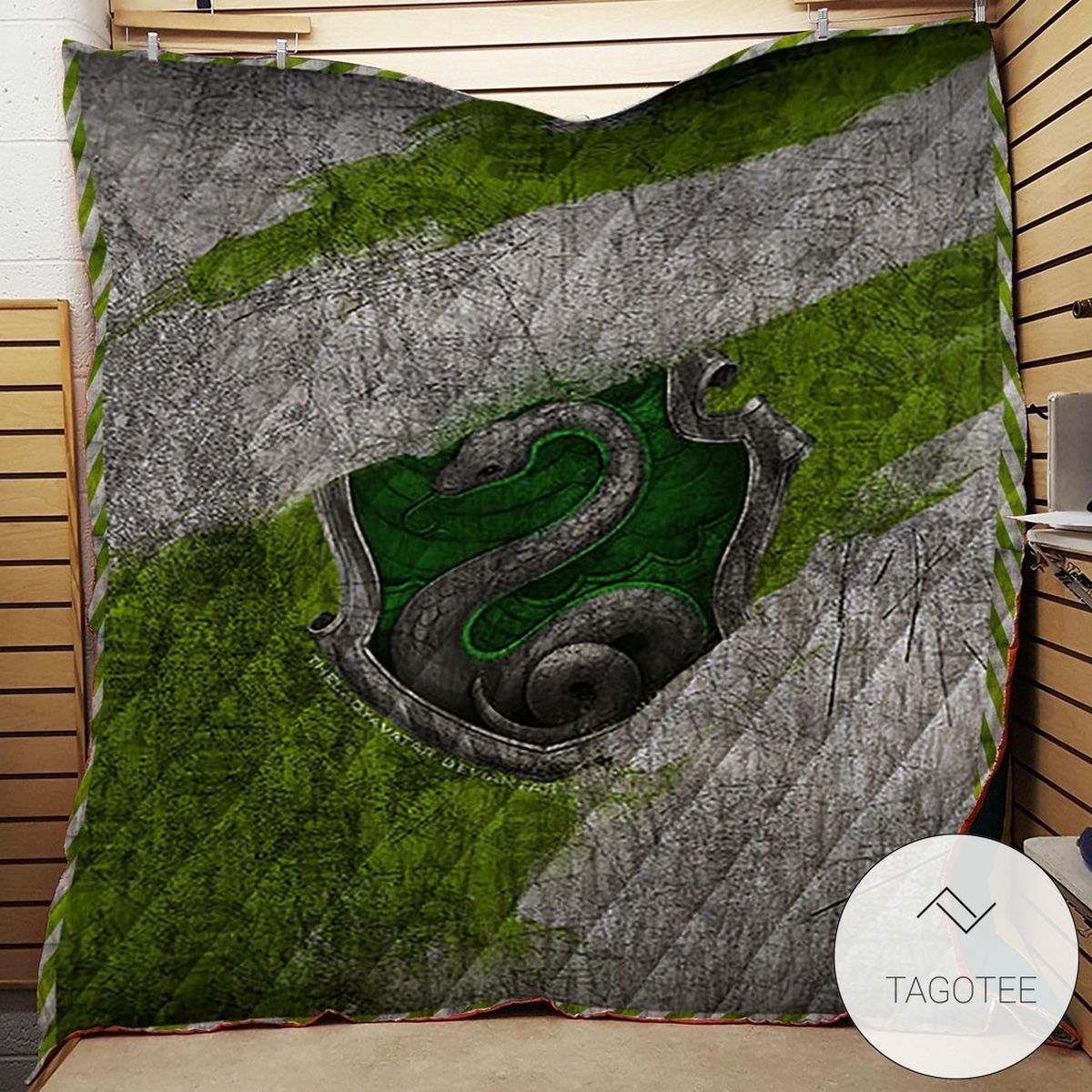 The Slytherin House Harry Potter 3D Quilt Blanket