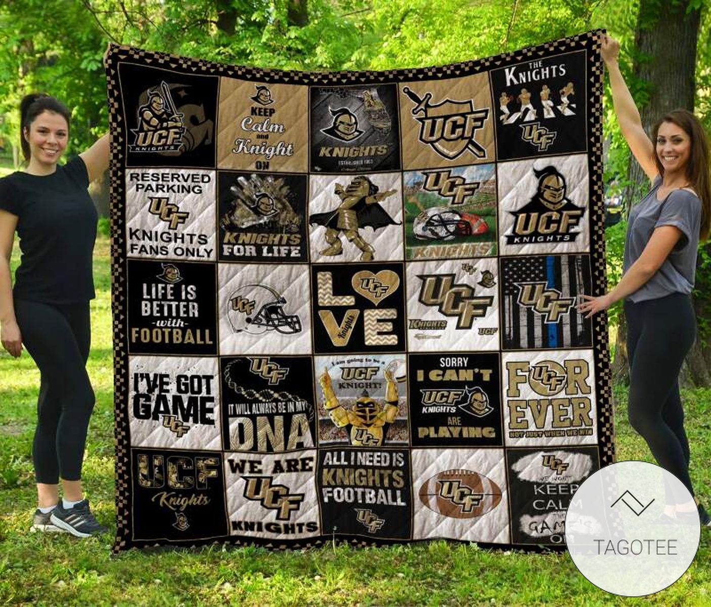 Ucf Knights Football Quilt Blanket