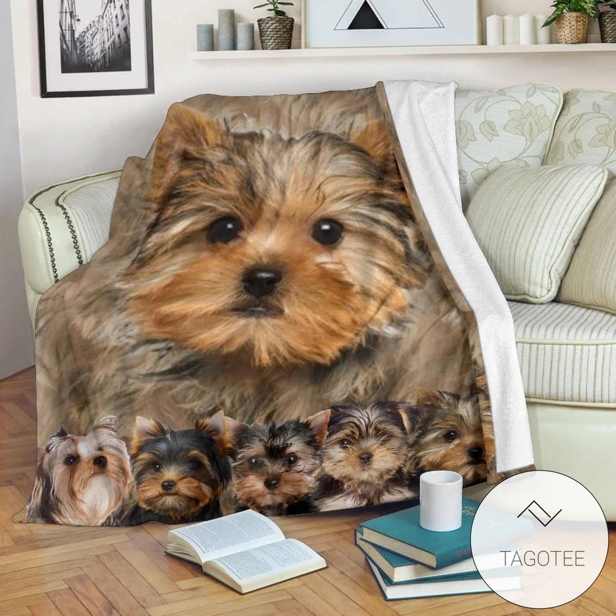 Yorkshire Terrier Yorkshire Terrier Quilt Blanket