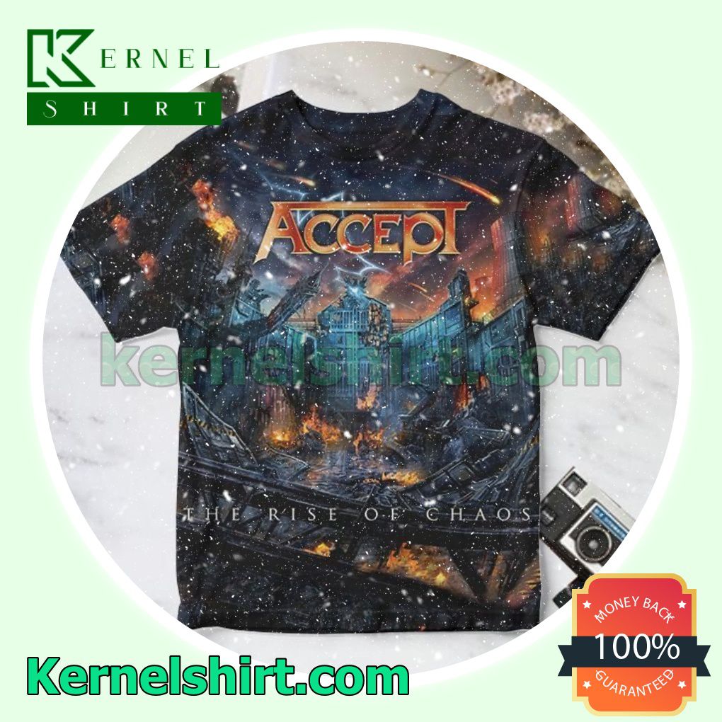 Accept The Rise Of Chaos Album Cover Personalized Shirt