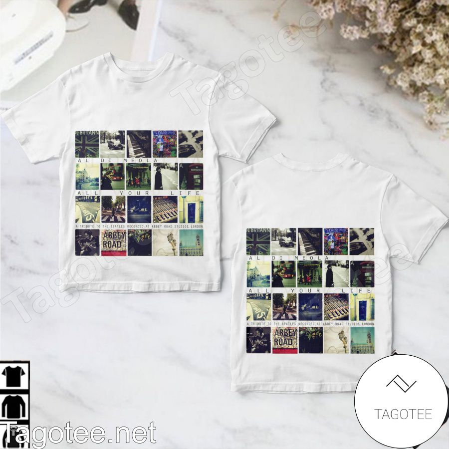 3D Al Di Meola All Your Life Album Cover White Shirt