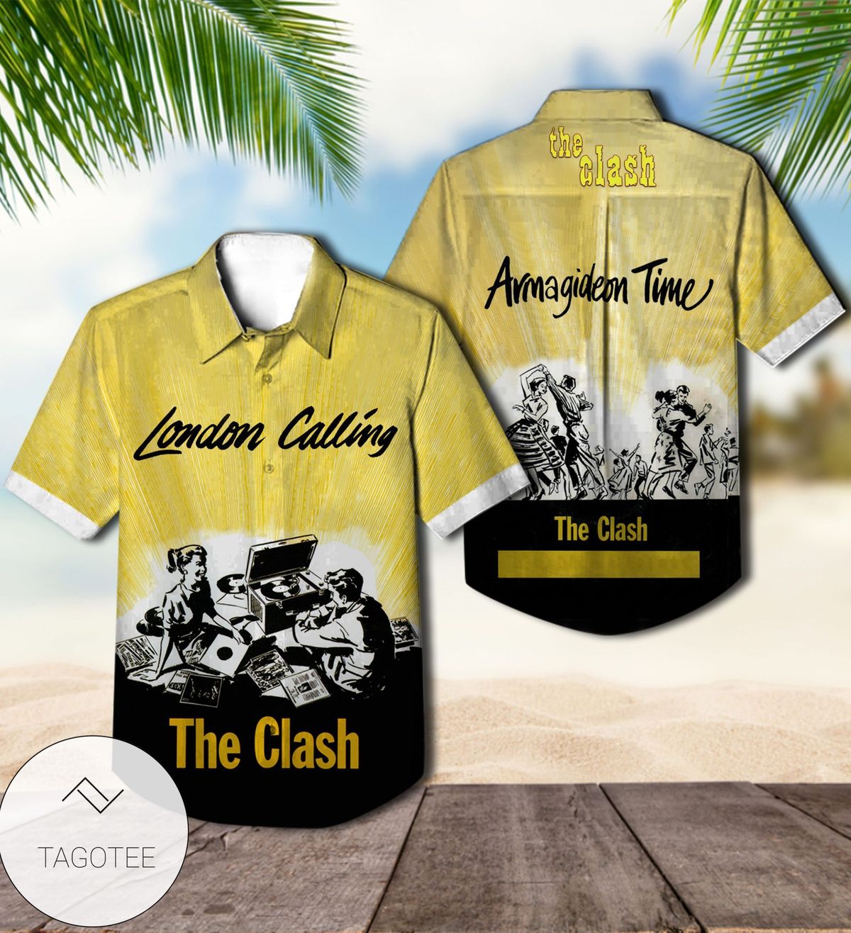 Armagideon Time Song By The Clash Hawaiian Shirt