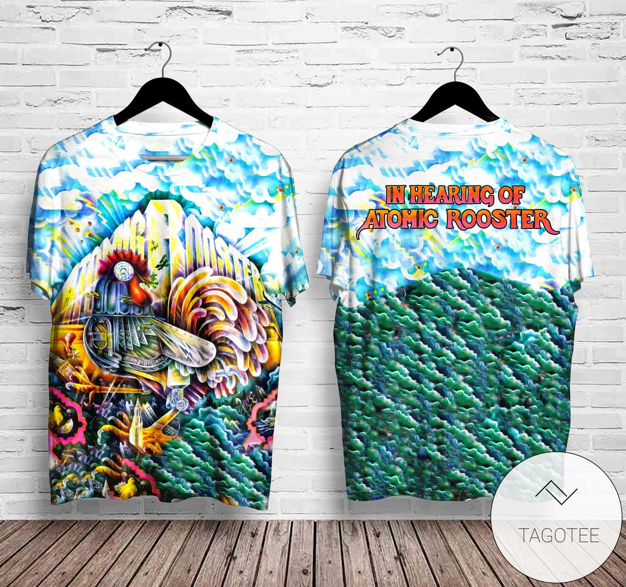 Atomic Rooster Made In England Album Cover Shirt