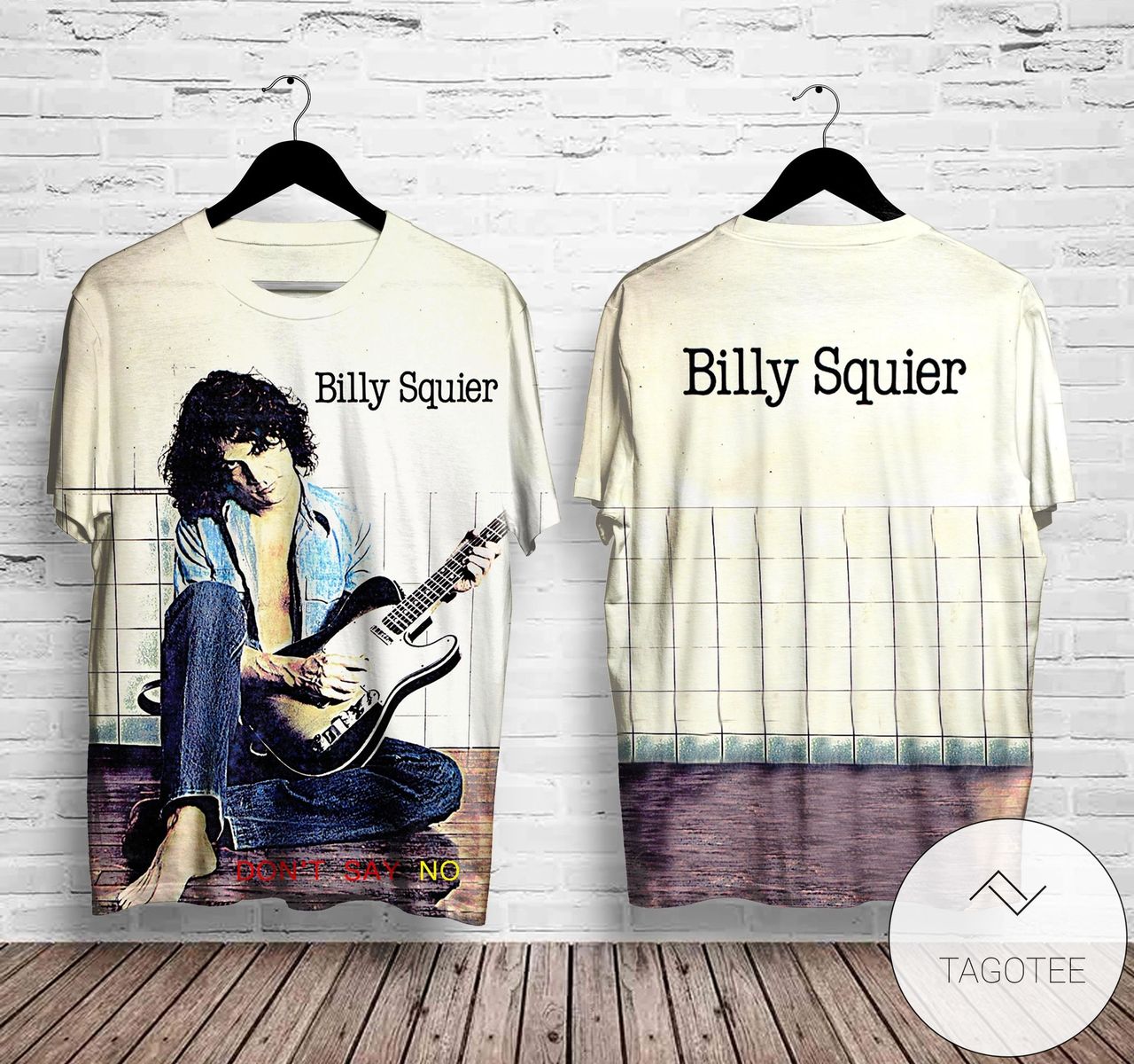 Billy Squier Don't Say No Album Cover Shirt
