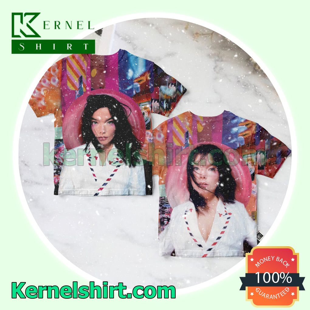 3D Björk Post Album Cover Personalized Shirt