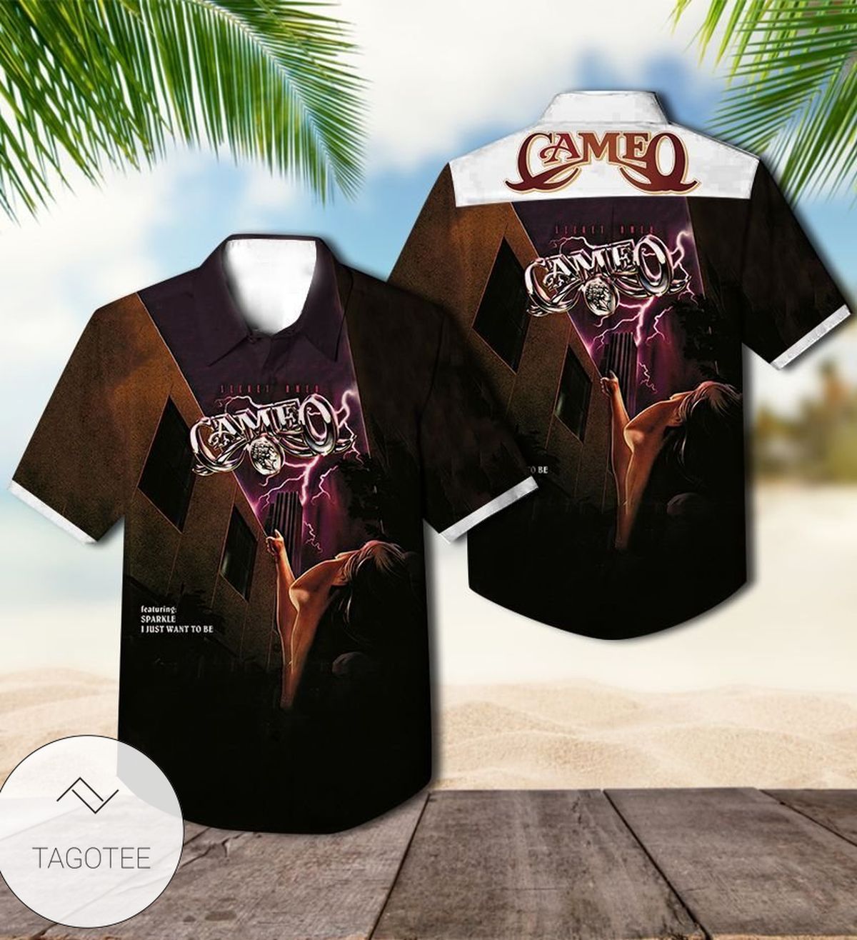 Cameo Secret Omen Album Cover Hawaiian Shirt