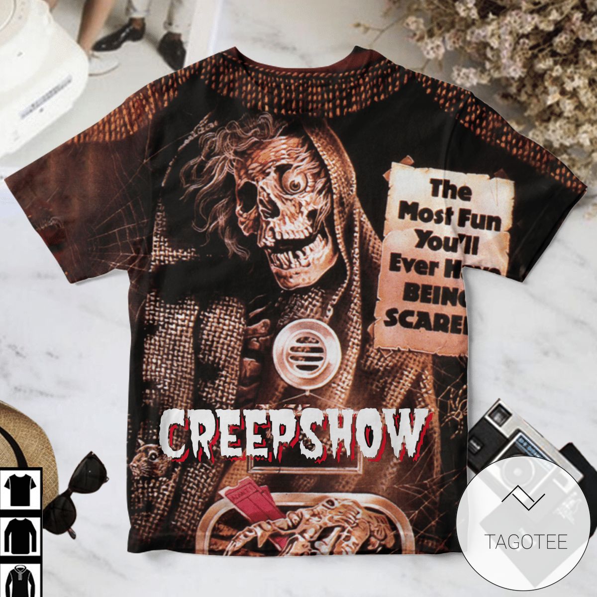 Creepshow The Most Fun You'll Ever Have Being Scared Shirt