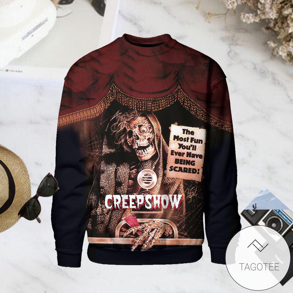Creepshow The Most Fun You'll Ever Have Being Scared Sweatshirt