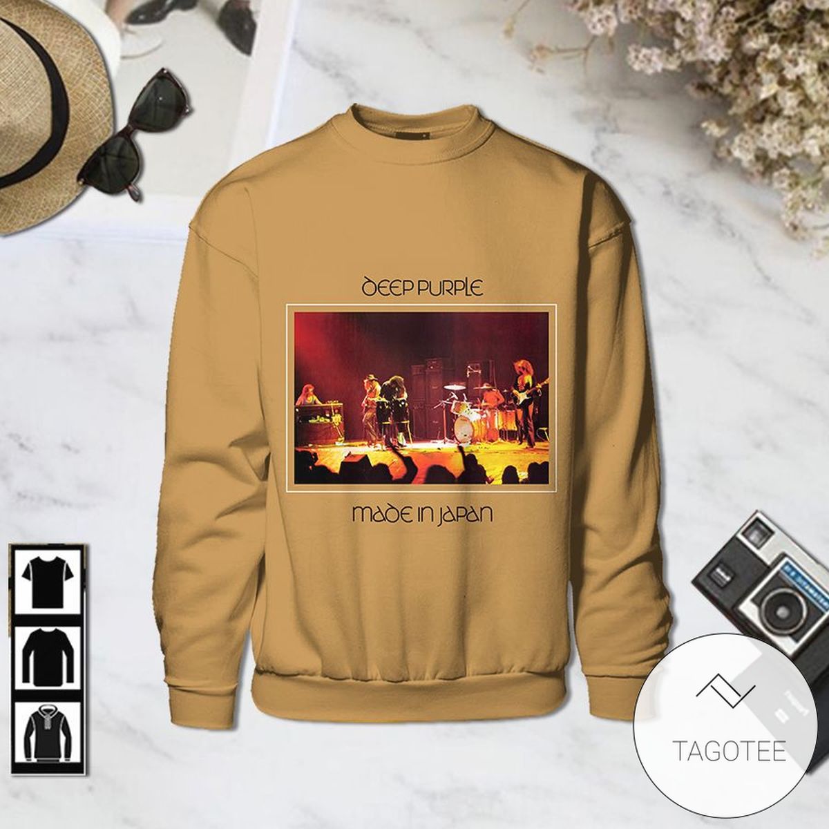 Deep Purple Made In Japan Album Cover Sweatshirt