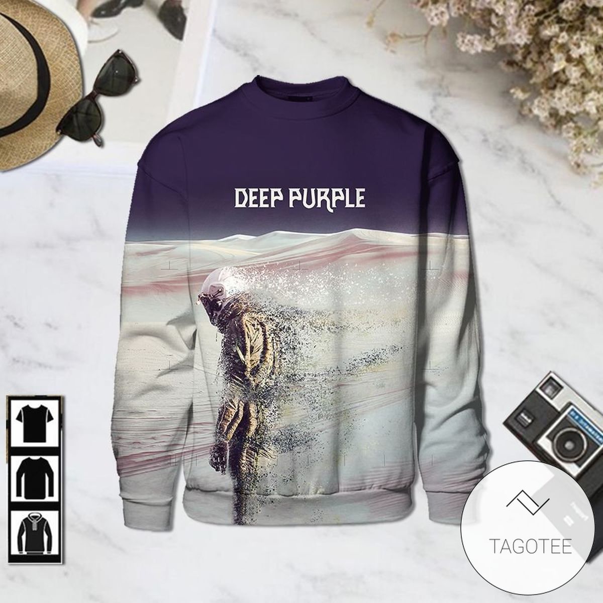 Deep Purple Whoosh Album Cover Sweatshirt