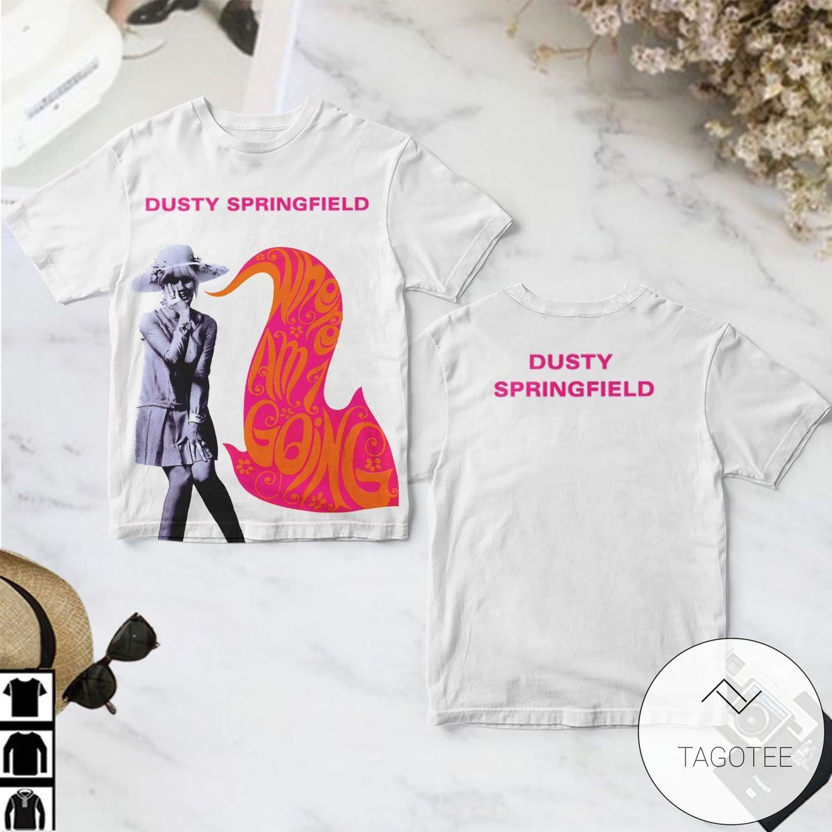 Dusty Springfield Where Am I Going Album Cover Shirt