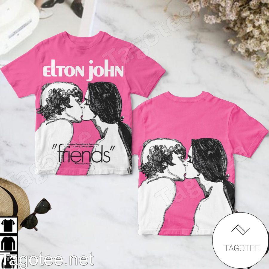 Elton John Friends Album Cover Shirt