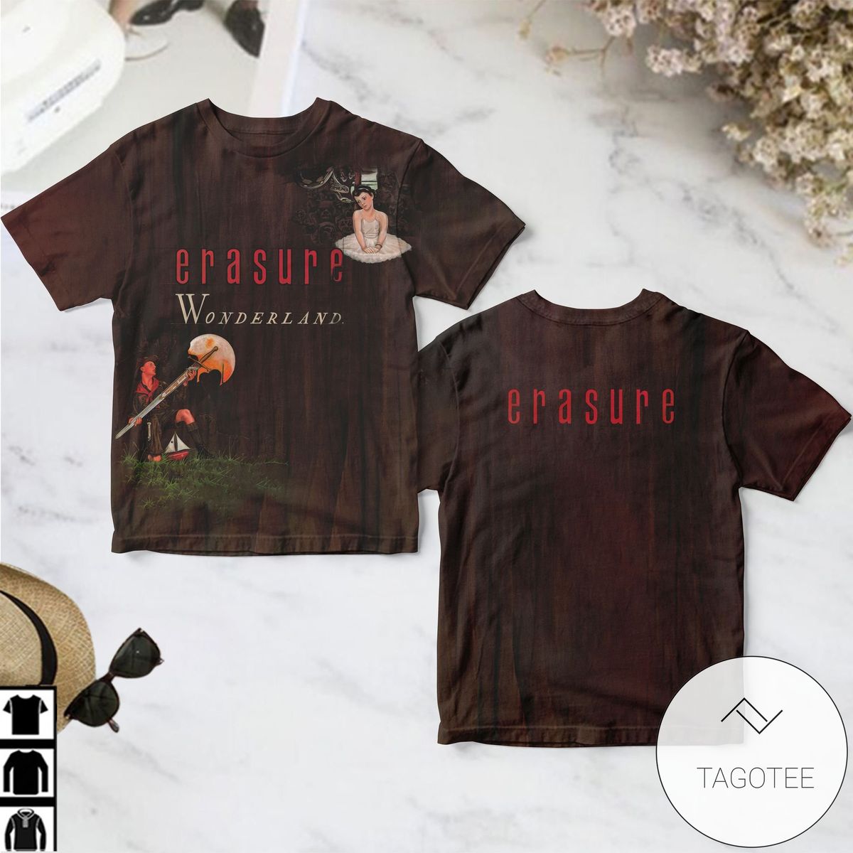 Erasure Wonderland Album Cover Shirt
