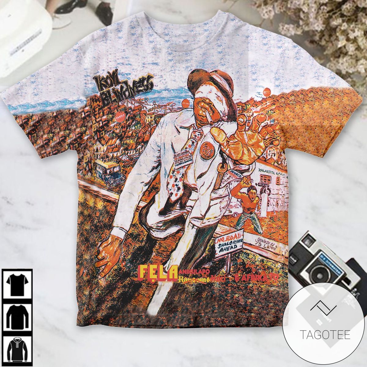Fela Kuti Ikoyi Blindness Album Cover Shirt