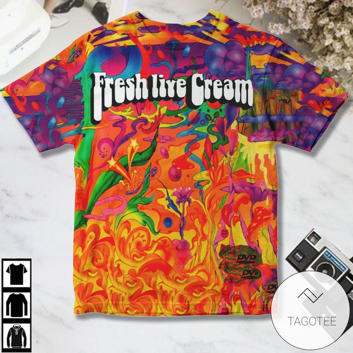 Fresh Live Cream Album Cover Shirt
