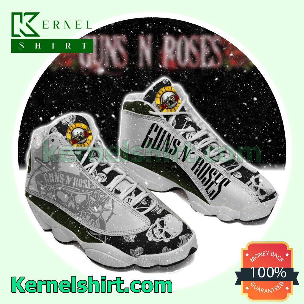 Guns N Roses Rock Band Nike Sneakers