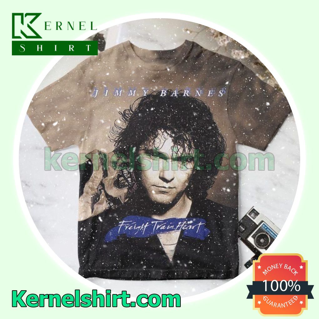 3D Jimmy Barnes Freight Train Heart Album Cover Personalized Shirt