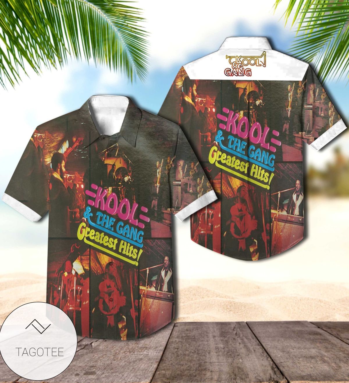 Kool And The Gang Greatest Hits Hawaiian Shirt