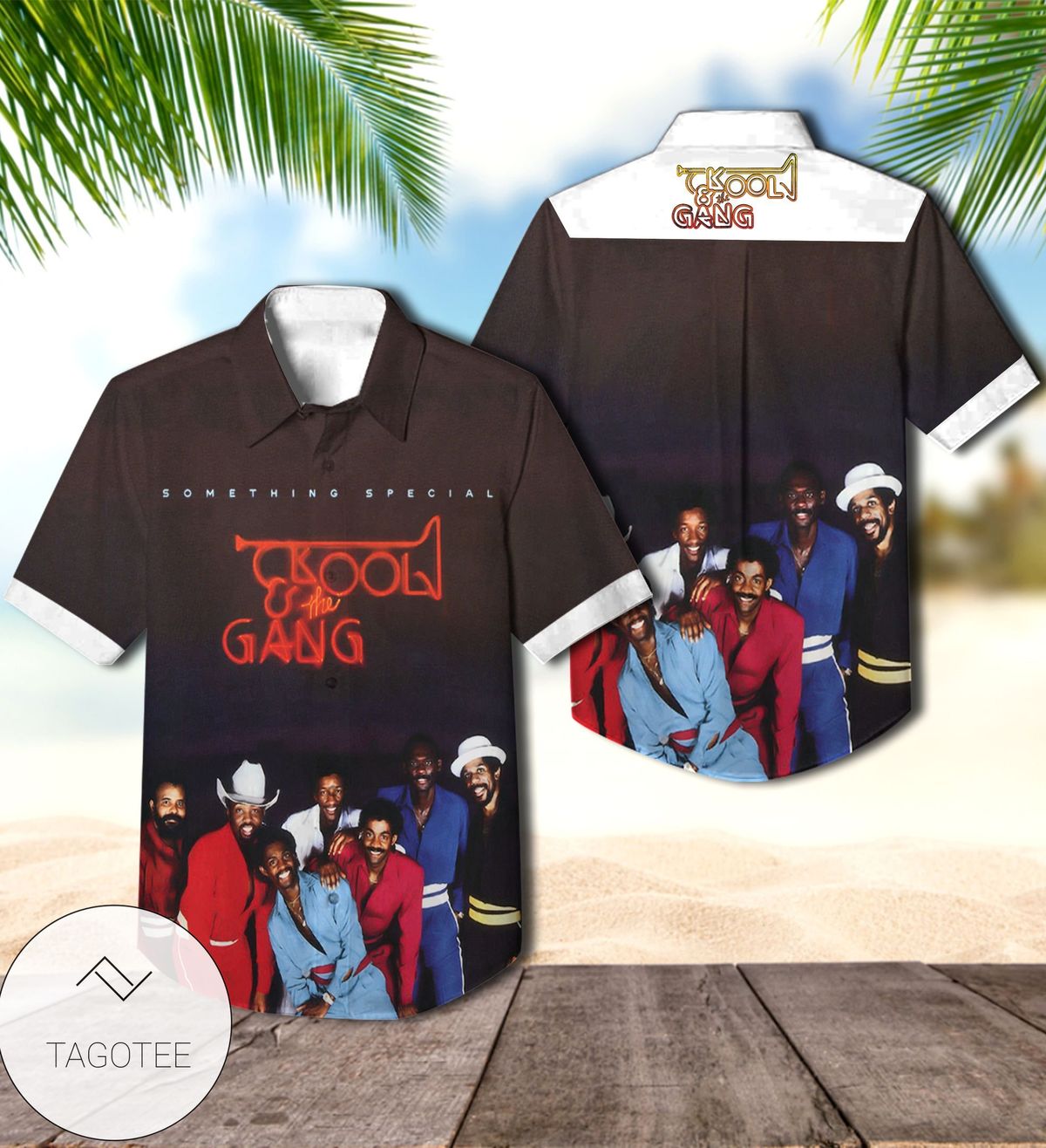 Kool And The Gang Something Special Album Cover Hawaiian Shirt