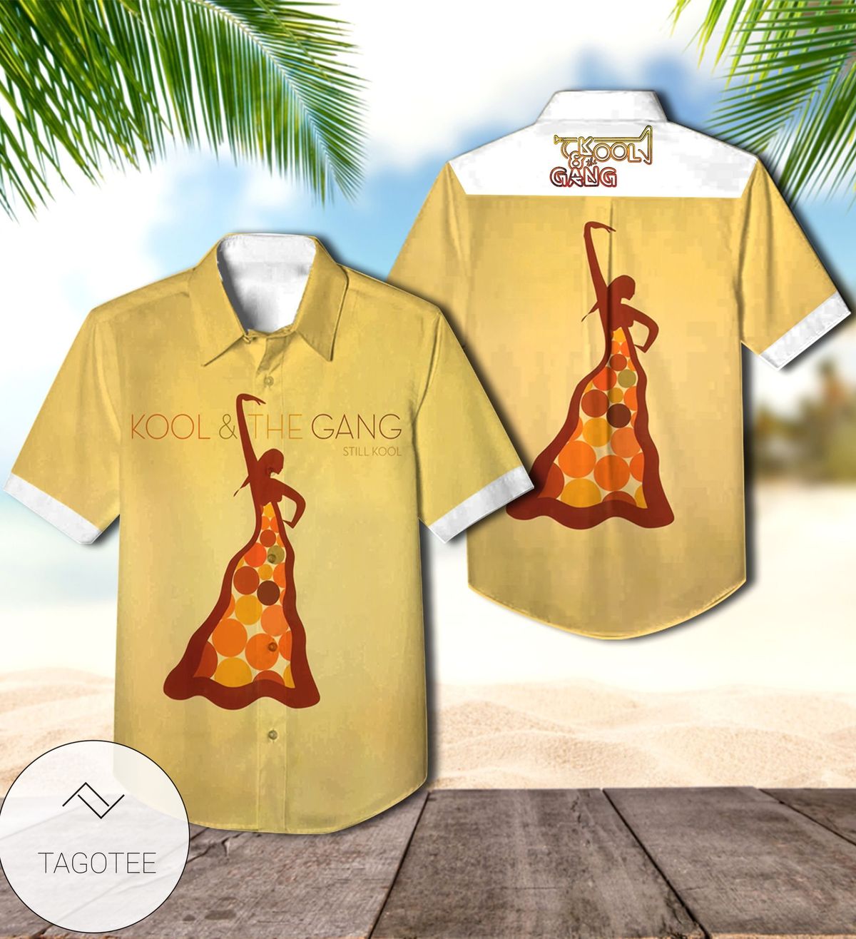 Kool And The Gang Still Kool Album Cover Hawaiian Shirt