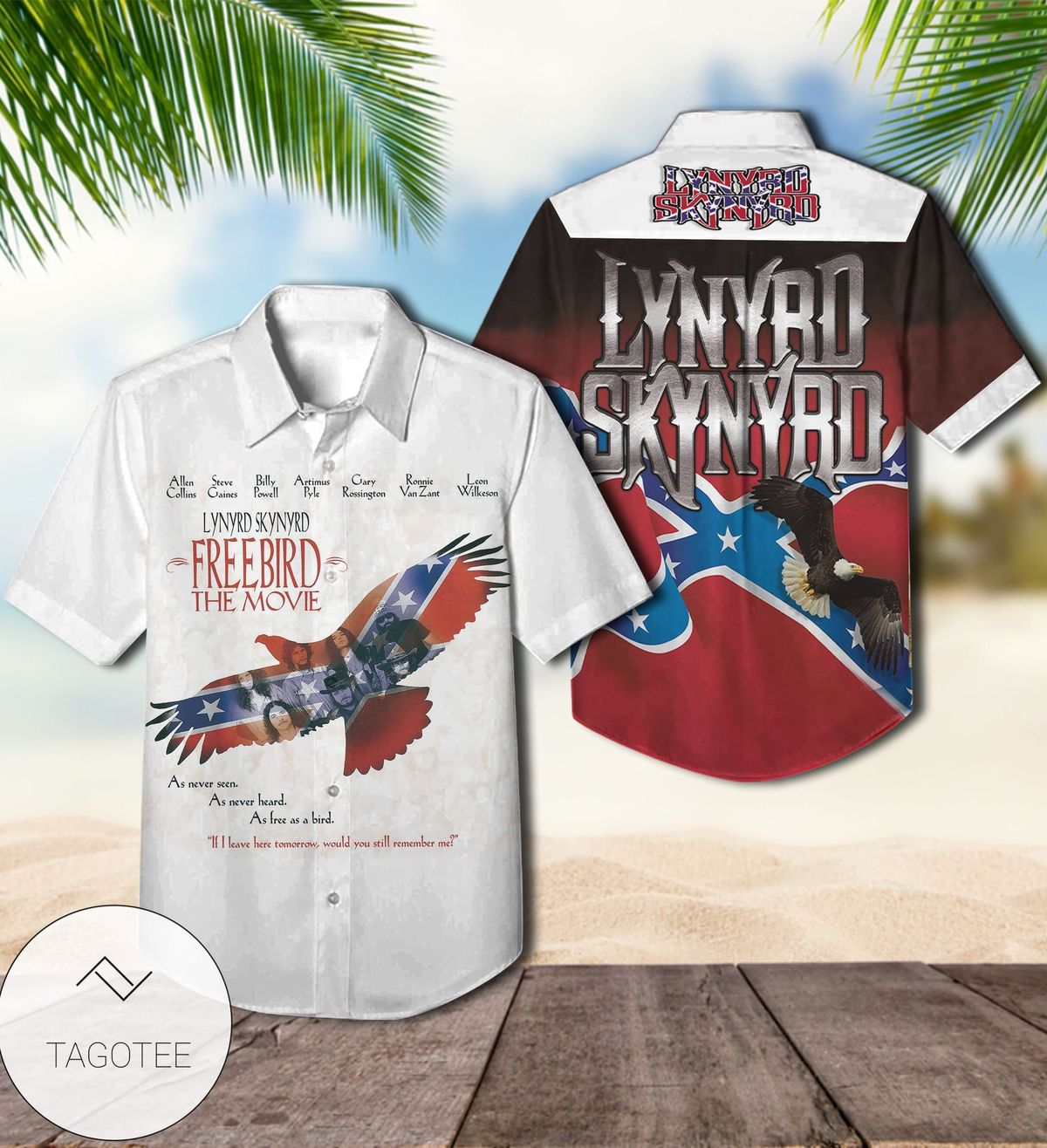 Lynyrd Skynyrd Freebird The Movie Hawaiian Shirt