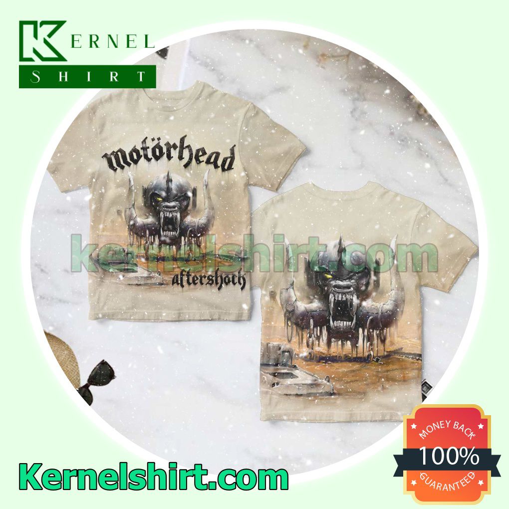 3D Motorhead Aftershock Album Cover Personalized Shirt
