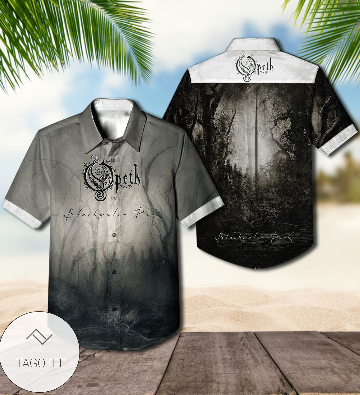 Opeth Blackwater Park Album Cover Hawaiian Shirt