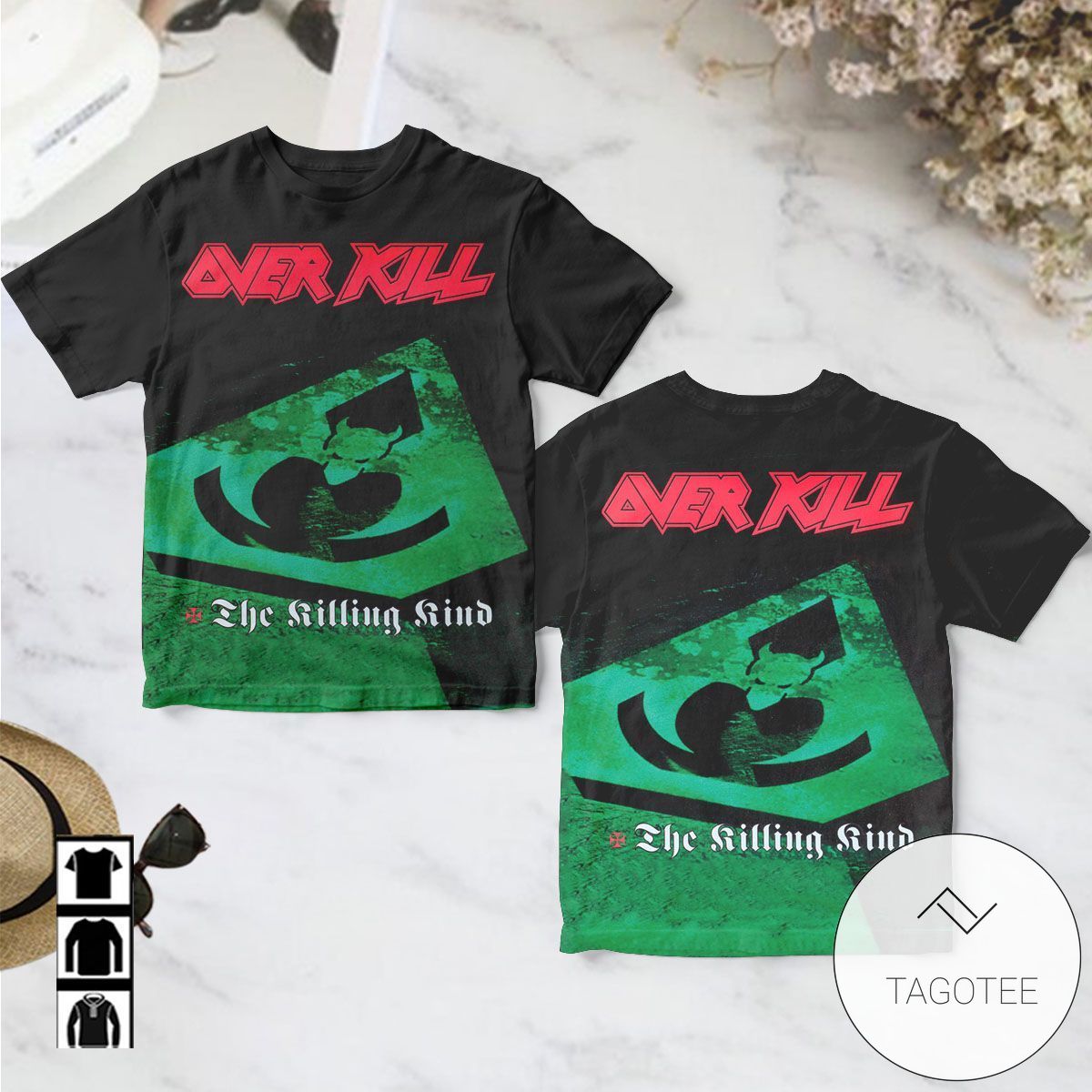 Overkill The Killing Kind Album Cover Shirt