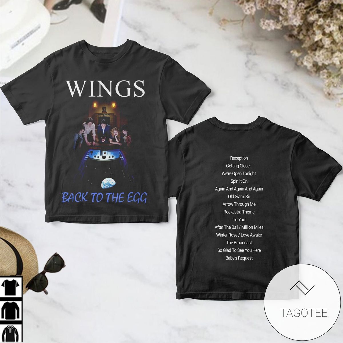 Paul Mccartney And Wings Back To The Egg Album Cover Shirt
