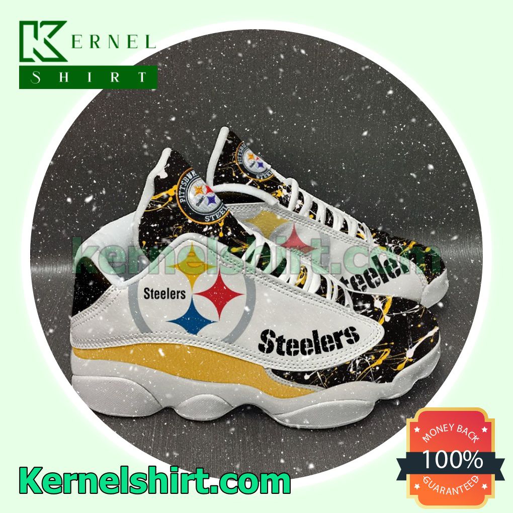 Pittsburgh Steelers Football Team Nike Sneakers