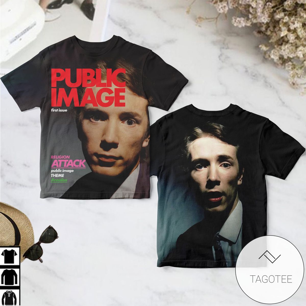 Public Image Ltd First Issue Album Cover Shirt
