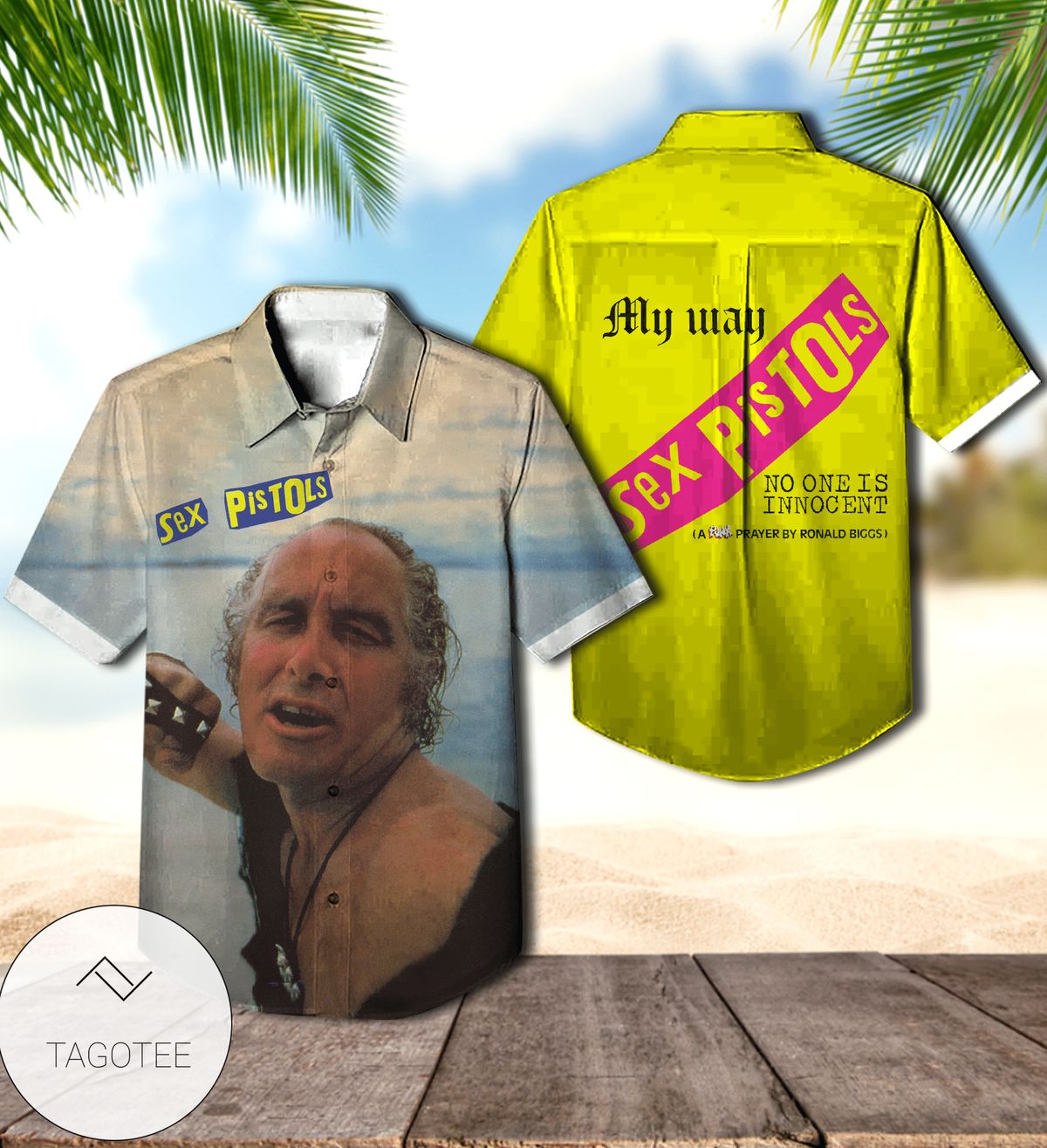 Sex Pistols No One Is Innocent Single Cover Hawaiian Shirt