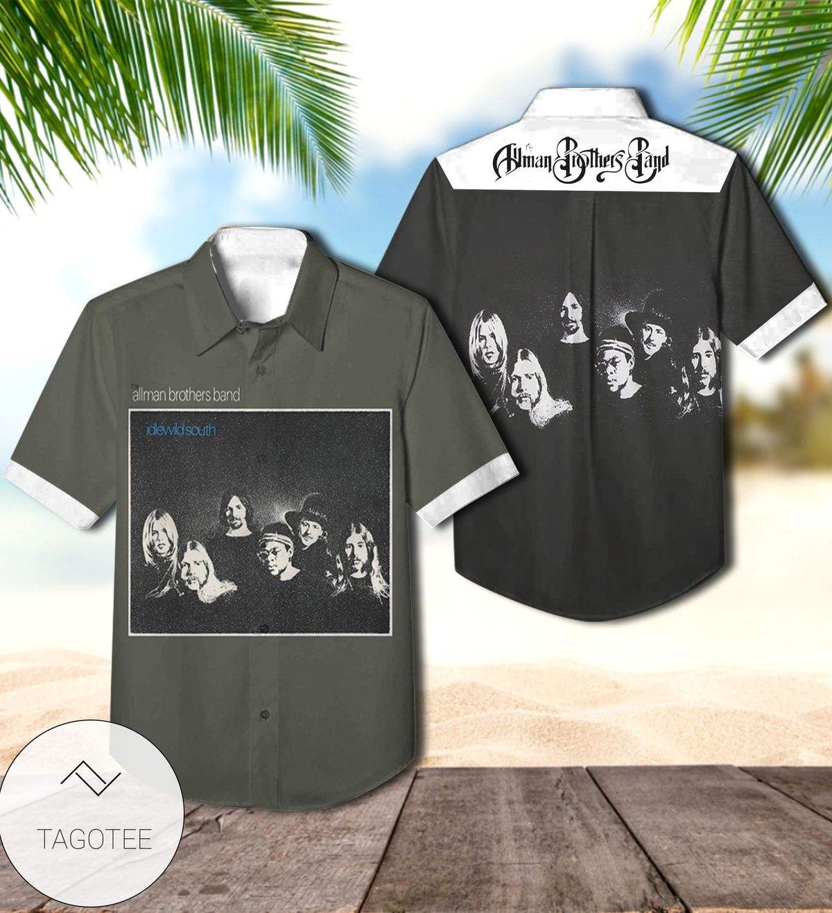 The Allman Brothers Band Idlewild South Album Cover Hawaiian Shirt