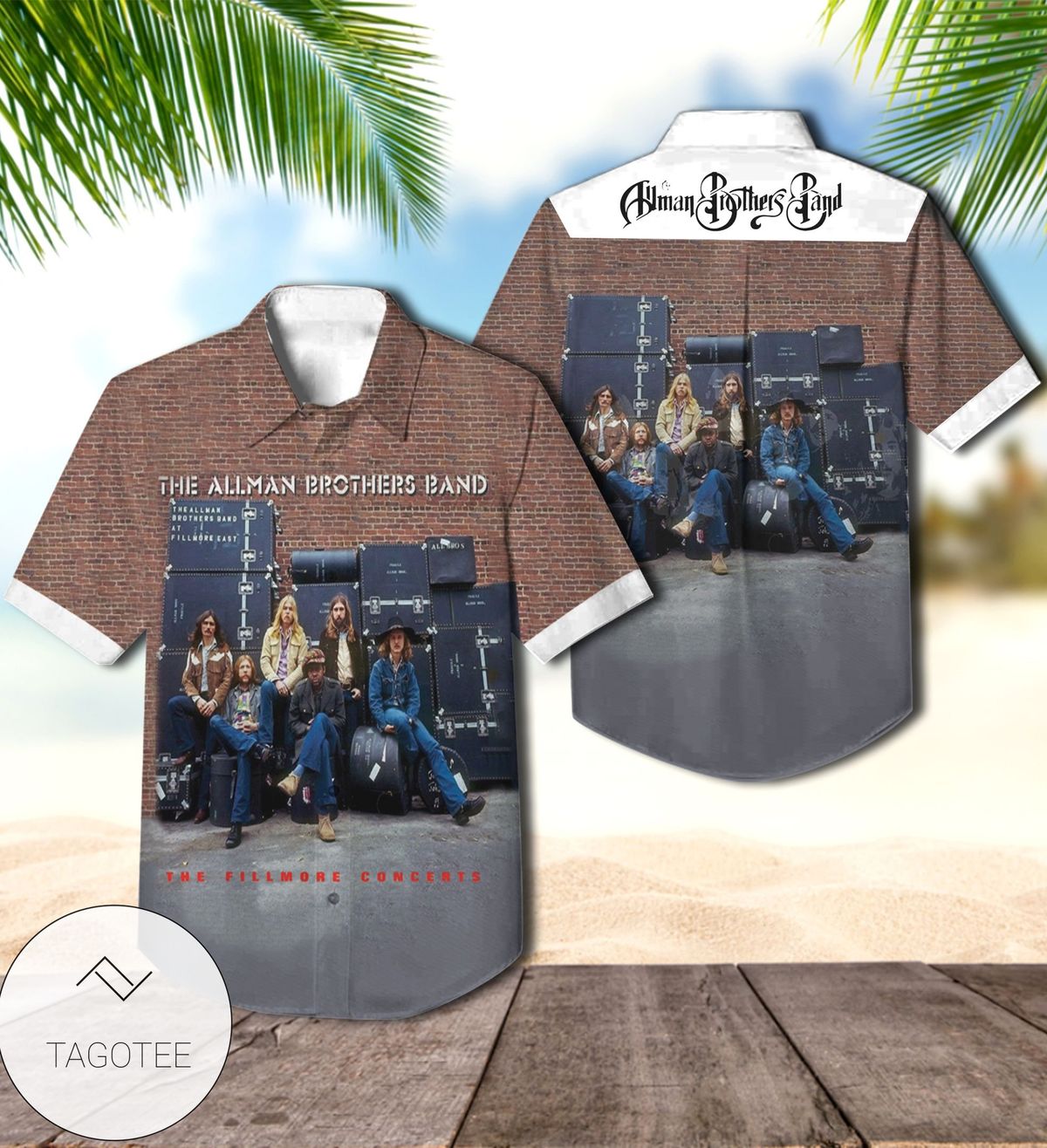 The Allman Brothers Band The Fillmore Concerts Hawaiian Shirt